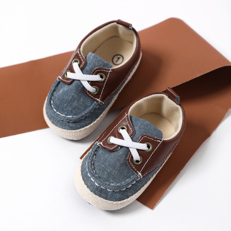 Baby / Toddler Two Tone Prewalker Shoes Blue