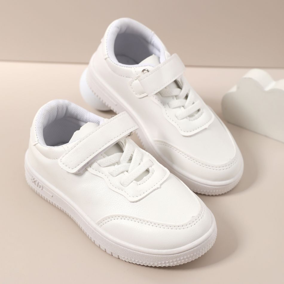 Toddler / Kid Simple White Casual Shoes White big image 2