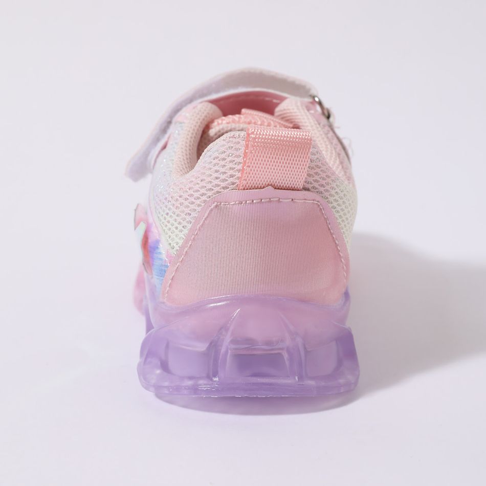 شبكة led أحذية رياضية للأطفال الصغار زهري big image 6