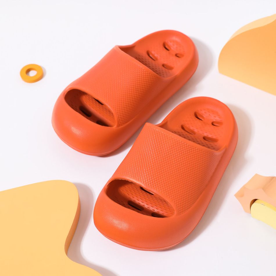 Toddler / Kid Soft Sole Solid Slippers Beach Shoes Orange