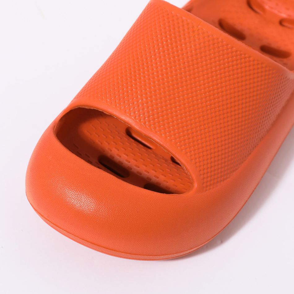 Toddler / Kid Soft Sole Solid Slippers Beach Shoes Orange big image 4