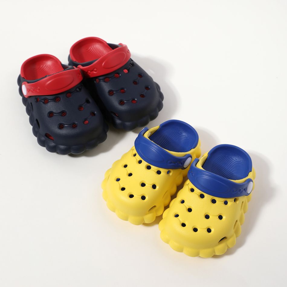 Toddler / Kid Cute Lightweight Hole Shoes Beach Shoes Dark Blue big image 3