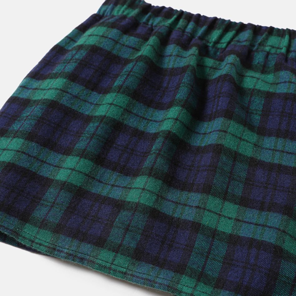 2-Pack Toddler Girl 100% Cotton Elasticized Plaid Skirt Multi-color big image 4