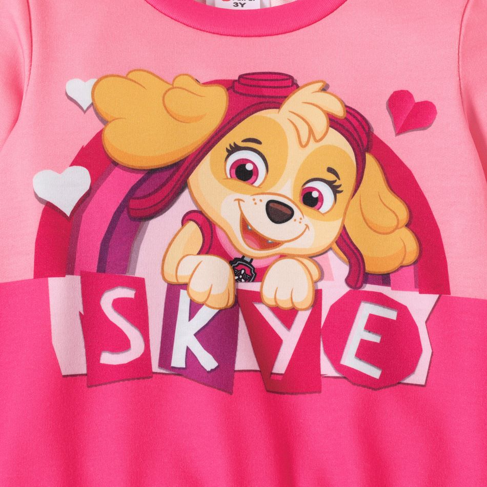 Helfer auf vier Pfoten Kleinkinder Unisex Kindlich Hund Sweatshirts rosa big image 2