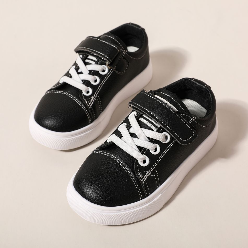 Toddler / Kid Minimalist Solid Casual Shoes Black big image 2