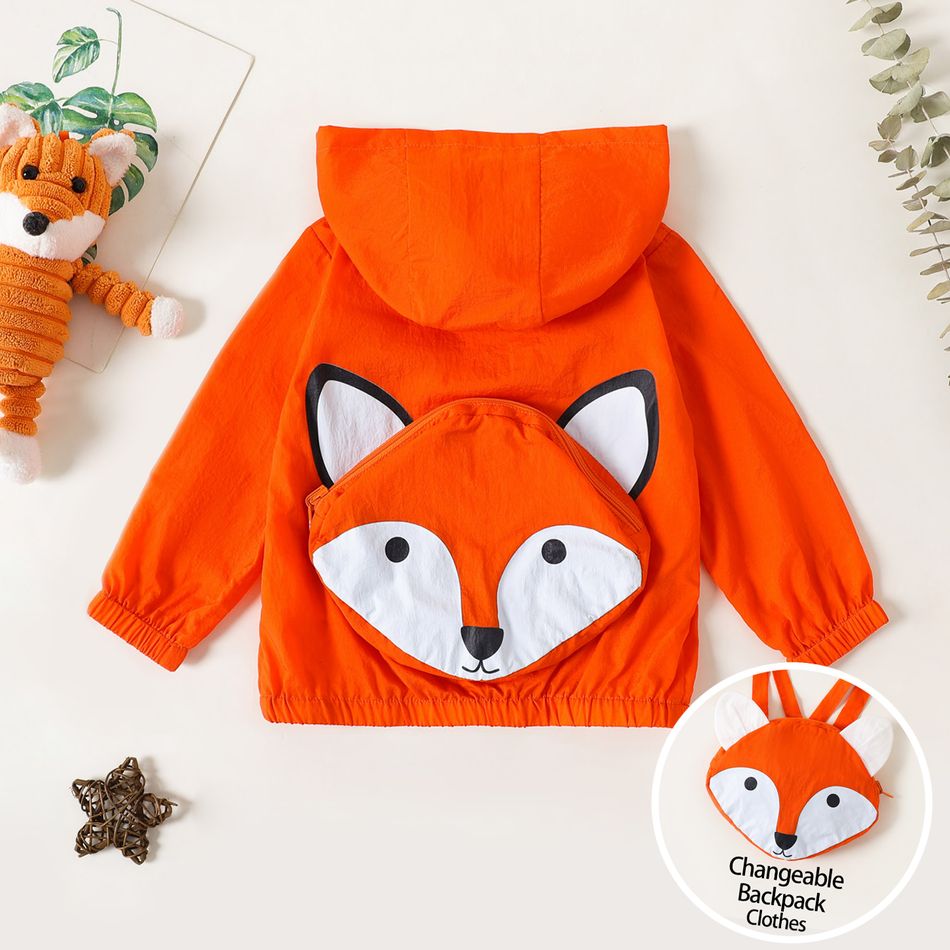 Mr.Fox KIDS Ultra Light Pocketable Outerwear Orange big image 1