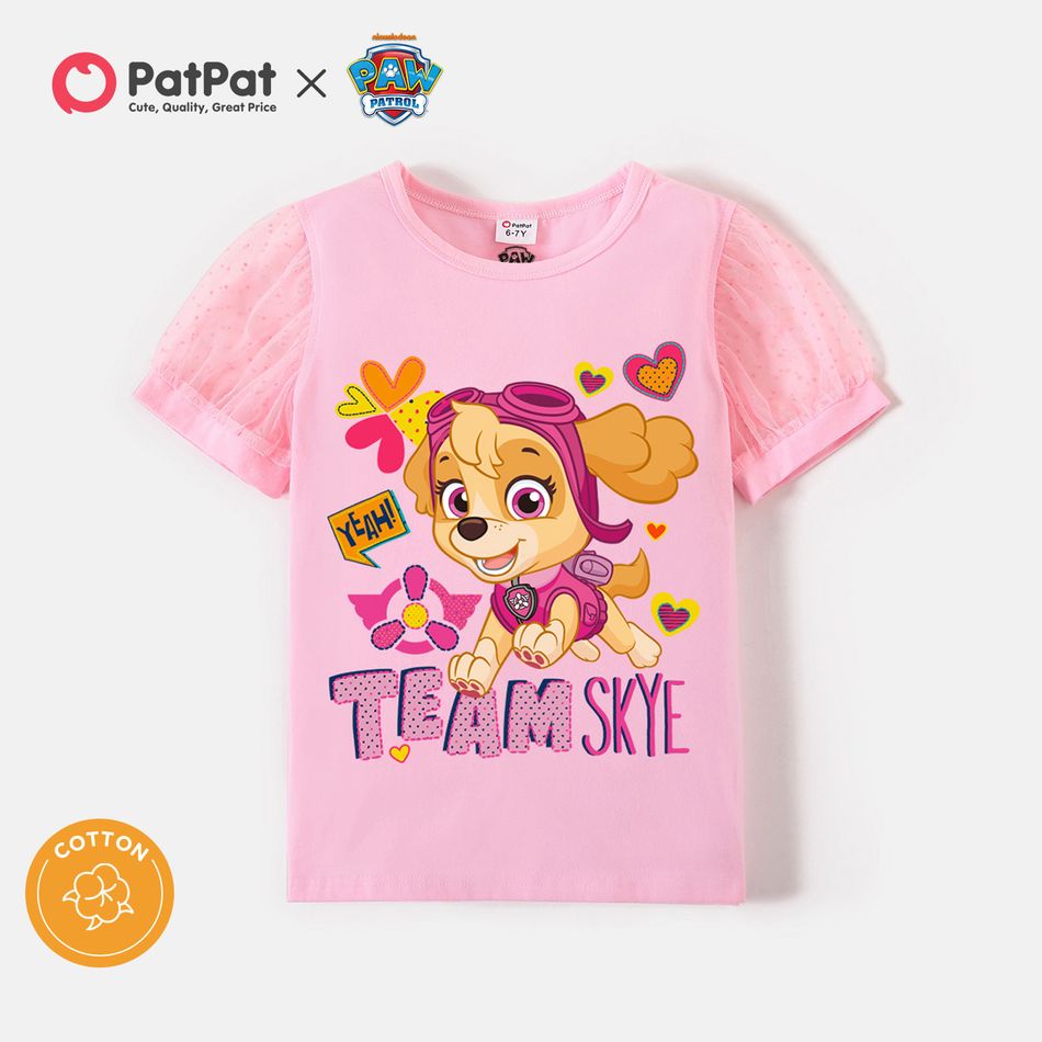 PAW Patrol Toddler Girl Skye Graphic Cotton Tee Pink