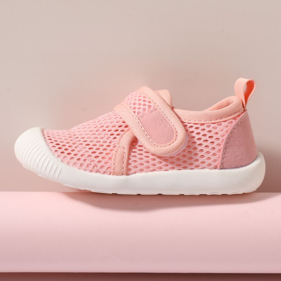 Toddler / Kid Breathable Mesh Pink Casual Shoes Pink big image 2