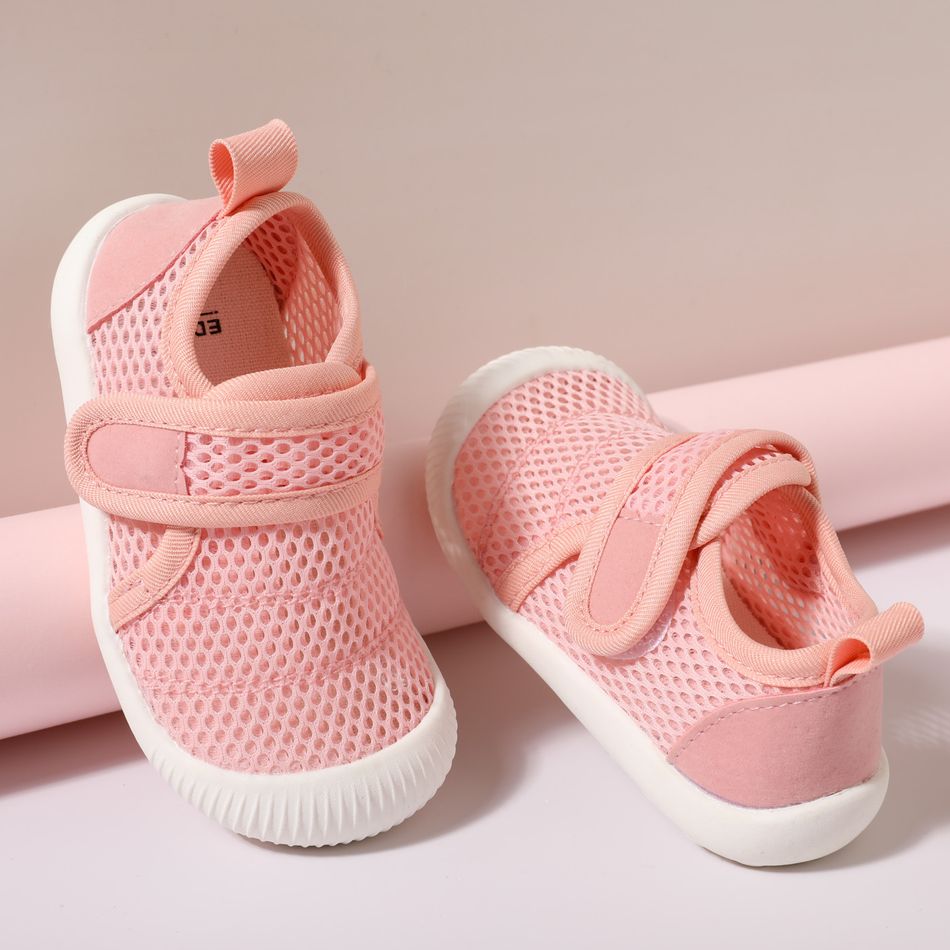 Toddler / Kid Breathable Mesh Pink Casual Shoes Pink big image 1