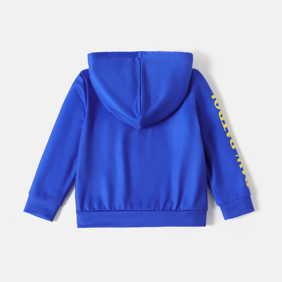 Patrulha Canina Criança Unissexo Infantil Cão Sweatshirt Azul big image 3