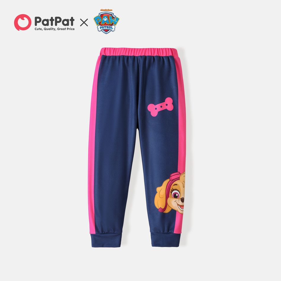 PAW Patrol Toddler Boy/Girl Colorblock Puppy Graphic Sweatpants Roseo big image 1