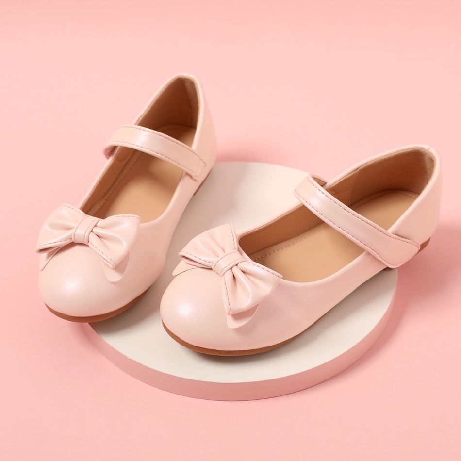Toddler / Kid Bowknot Decor Fashion Flats Pink