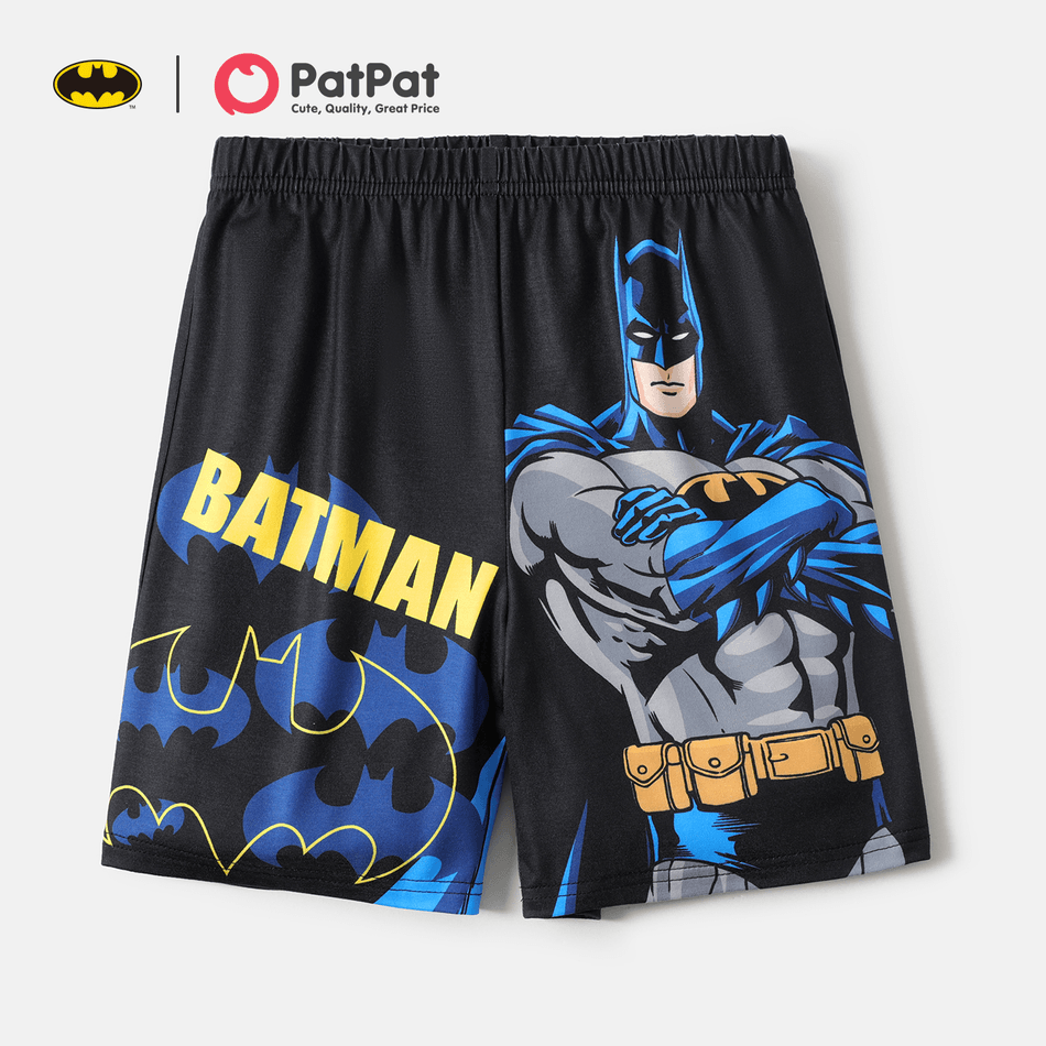 Justice League Kids Boy Super Heroes Shorts Black
