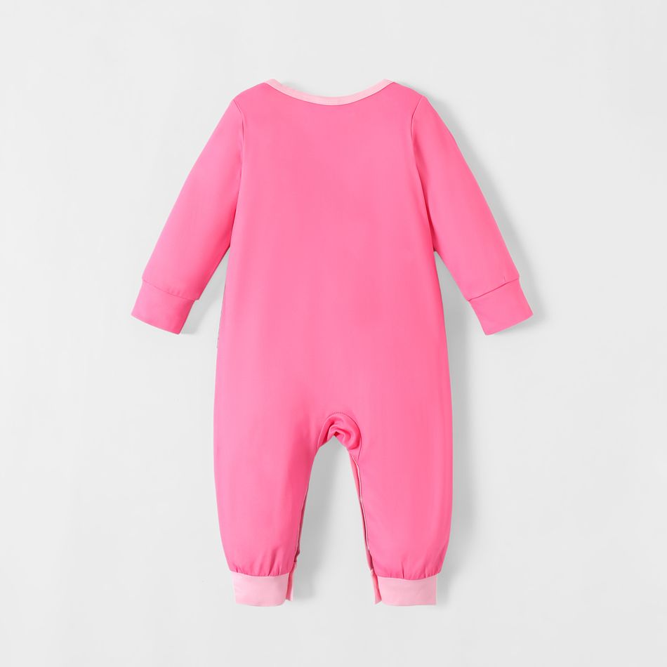 Harry Potter Baby Boy/Girl Long-sleeve Graphic Jumpsuit Pink big image 3