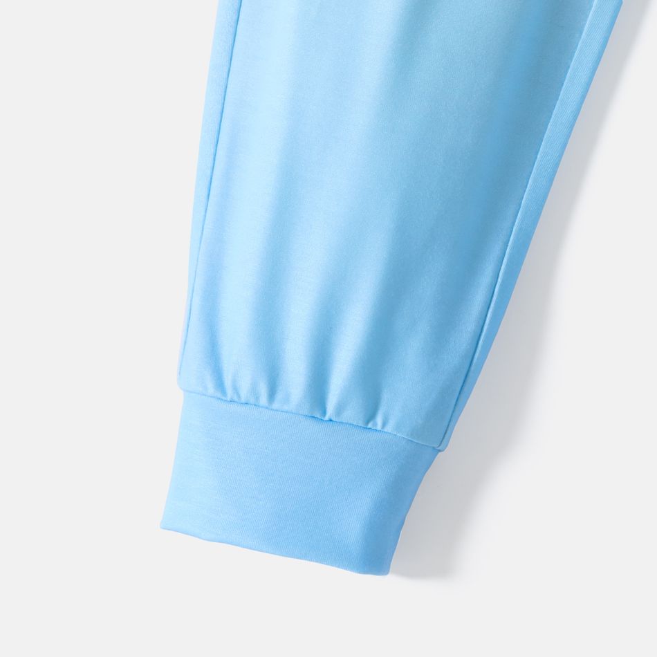 Looney Tunes Toddler Girl Gradient Color Elasticized Pants Blue big image 5