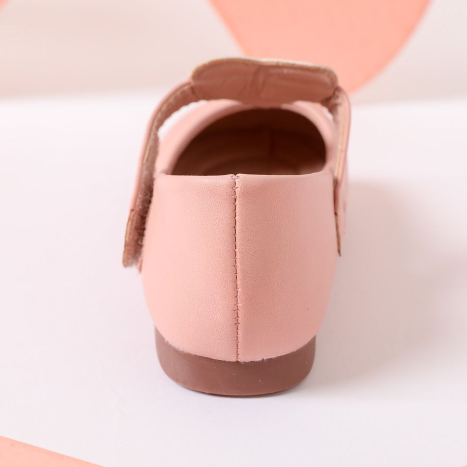 Toddler / Kid Sequin Heart Decor Fashion Flats Pink big image 5