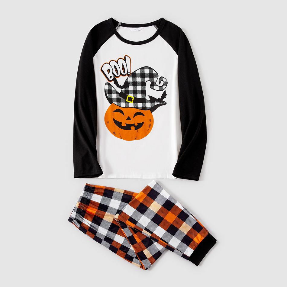 Dia das Bruxas Look de família Manga comprida Conjuntos de roupa para a família Pijamas (Flame Resistant) Preto big image 8