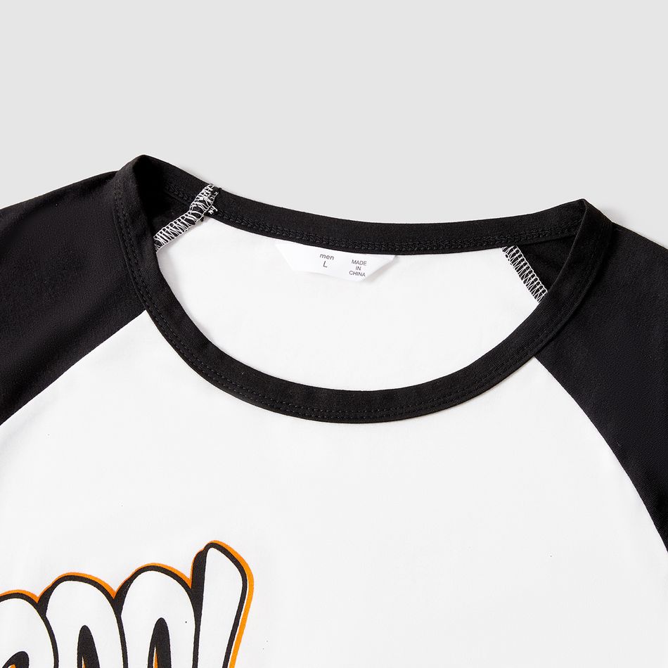 Dia das Bruxas Look de família Manga comprida Conjuntos de roupa para a família Pijamas (Flame Resistant) Preto big image 3