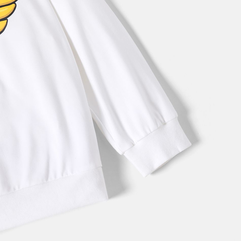 Justice League Kid Boy/Kid Girl Logo Print Pullover Sweatshirt White big image 4