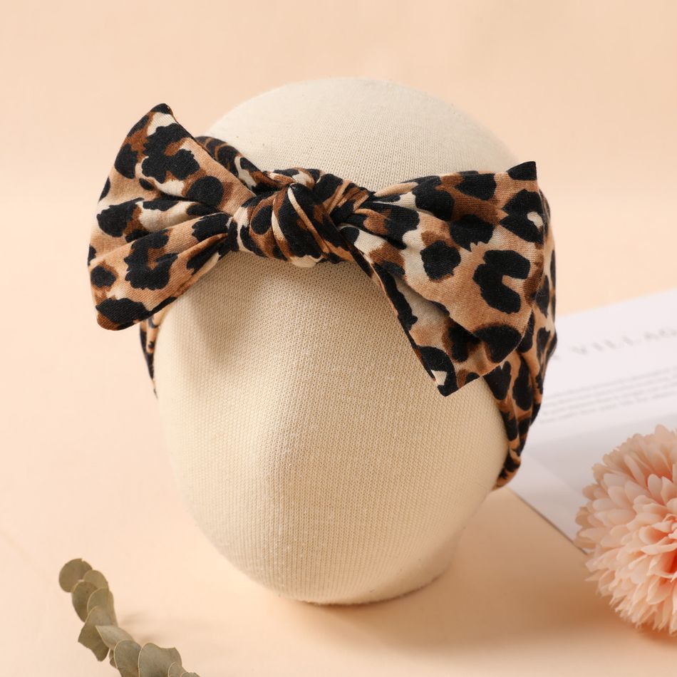 Leopard Headband for Mom and Me Coffee