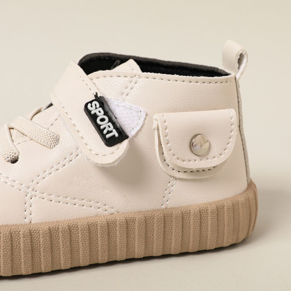 Toddler Velcro Strap Casual Shoes White big image 3