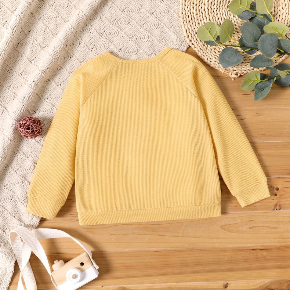 Kleinkinder Mädchen Basics Sweatshirts gelb big image 2