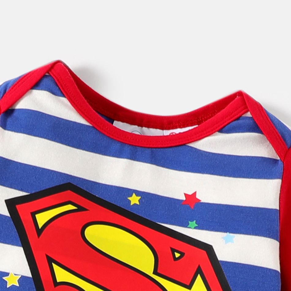 Superman Baby Boy/Girl Long-sleeve Graphic Jumpsuit Colorful big image 2