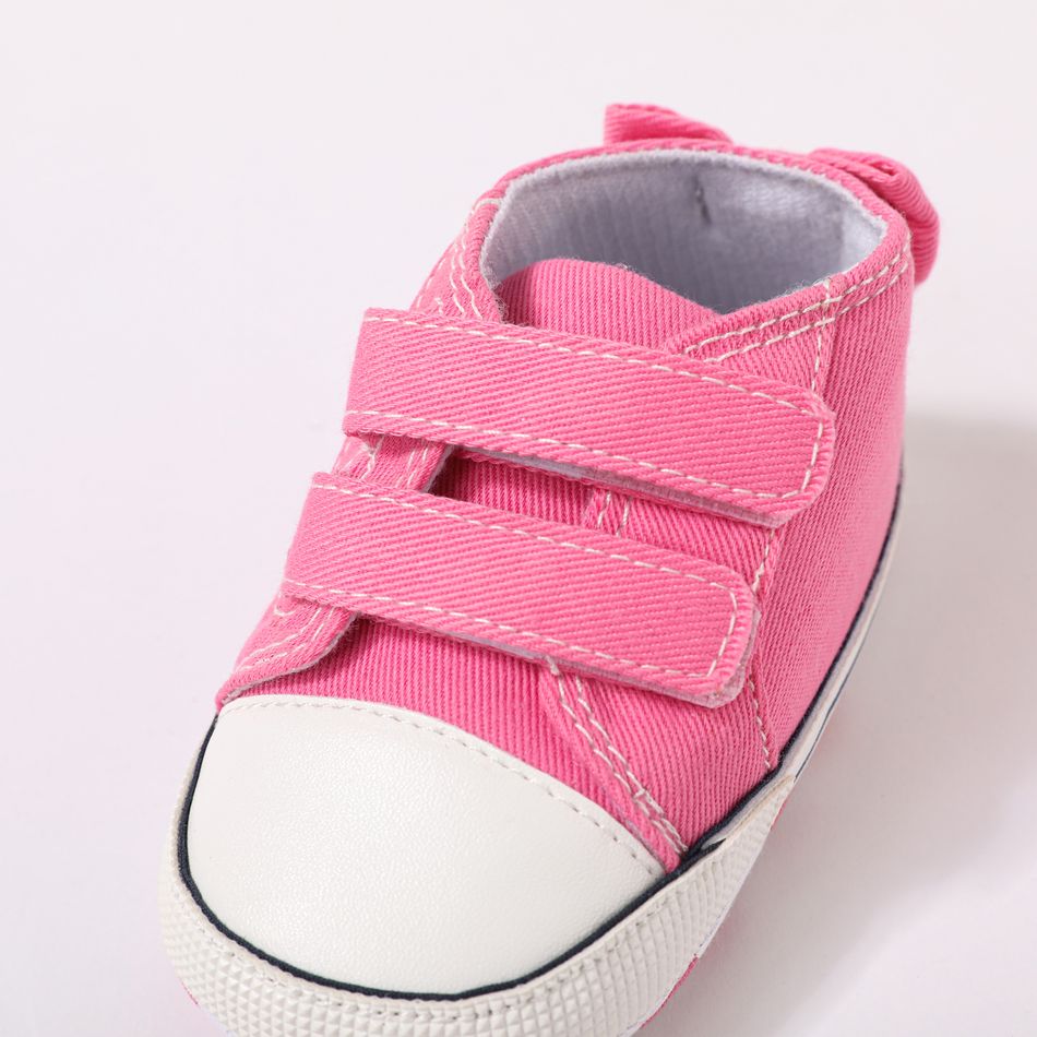 طفل / طفل bowknot عودة ديكور أحذية prewalker الوردي الفيلكرو زهري big image 5
