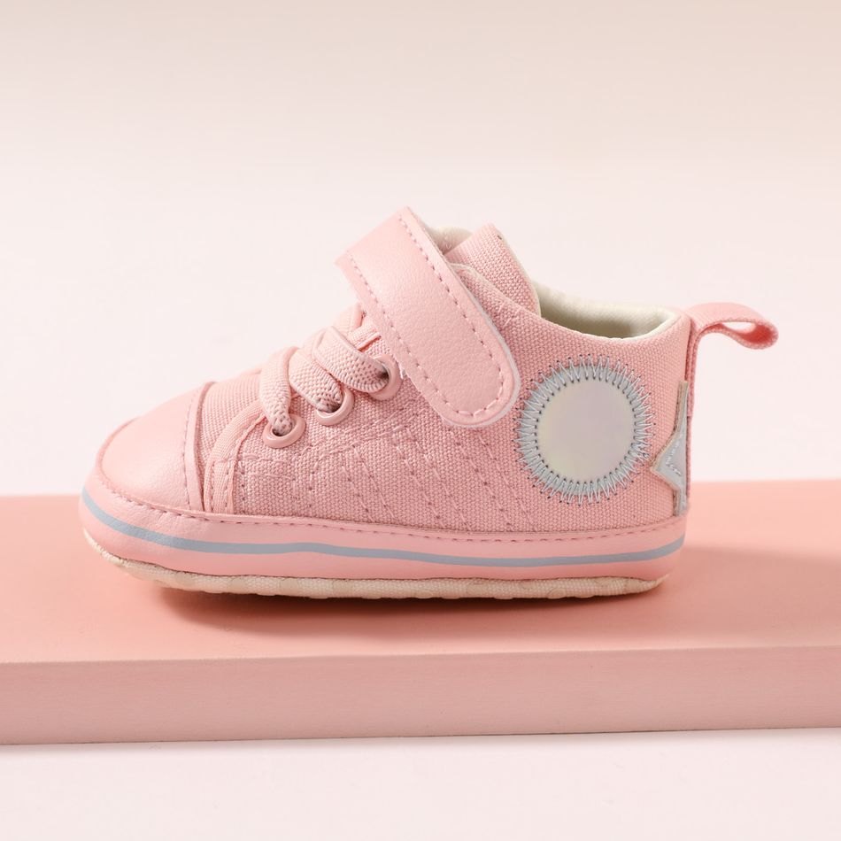 Baby / Toddler Soft Sole Pink Prewalker Shoes Pink big image 3
