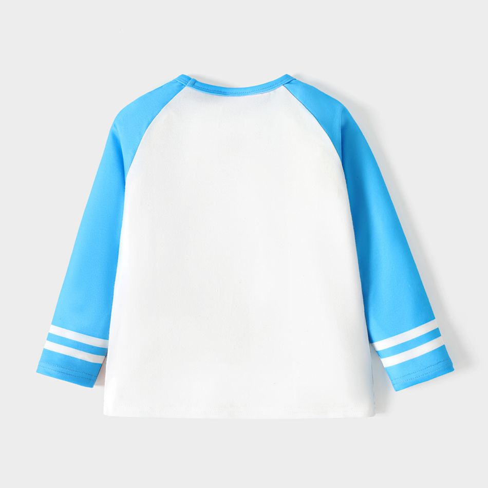 Looney Tunes Enfant en bas âge Unisexe Enfantin Lapin Manches longues T-Shirt Bleu big image 5
