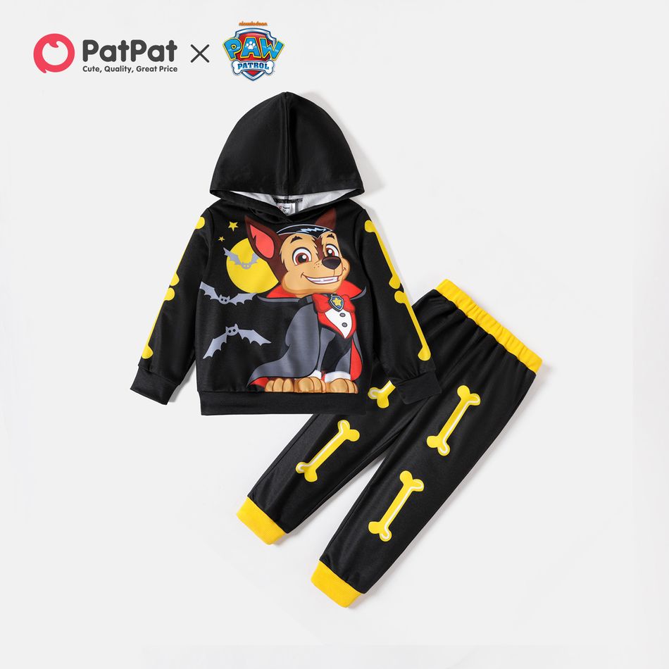 PAW Patrol 2pcs /1pcs Toddler Boy/Girl Halloween Character Print Outfits Yellow