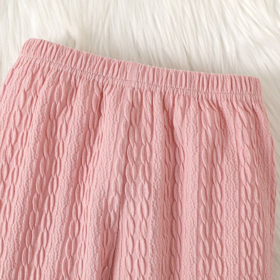 2 unidades Bebé Menina Renda Básico Manga comprida Conjunto para bebé Rosa big image 6