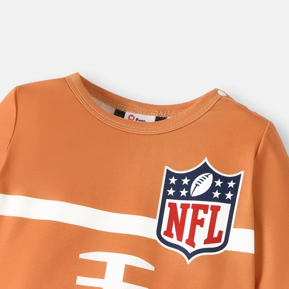 NFL Family Matching Long-sleeve Graphic Hoodies Brown big image 4