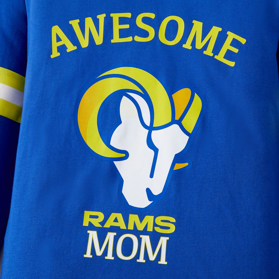 NFL Look de família Manga comprida Conjuntos de roupa para a família Tops Azul Escuro big image 5