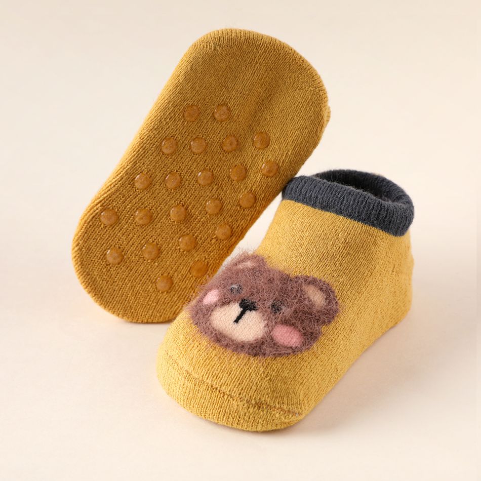 Baby / Toddler Cartoon Animal Pattern Socks Ginger big image 2