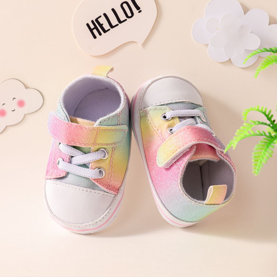 Baby / Toddler Colorful Glitter Prewalker Shoes Pink big image 2