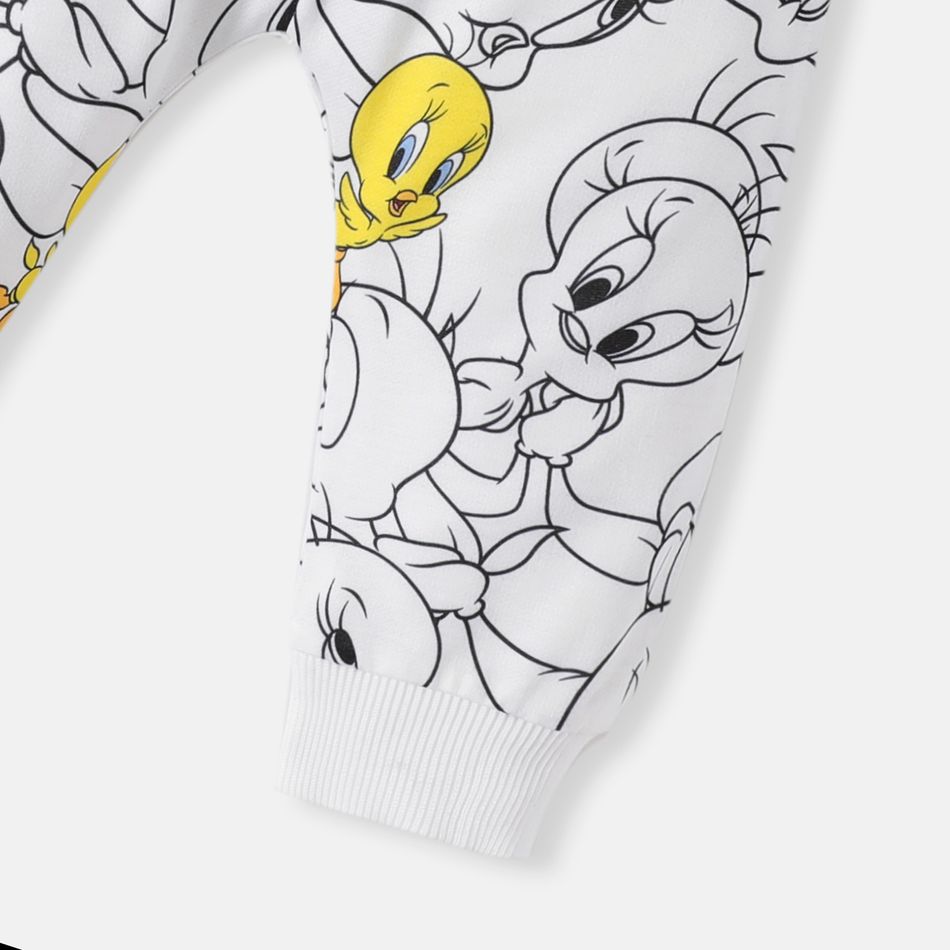 Looney Tunes Baby Boy/Girl Cartoon Print Pants White