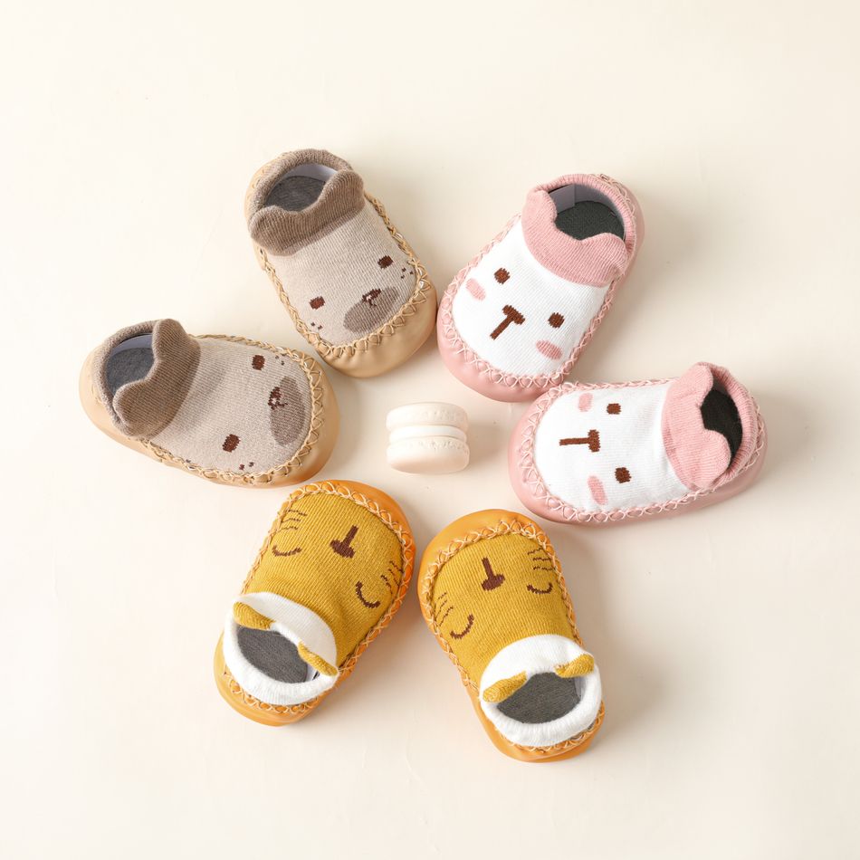Baby / Toddler 3D Cartoon Animal Shoe Socks White big image 2