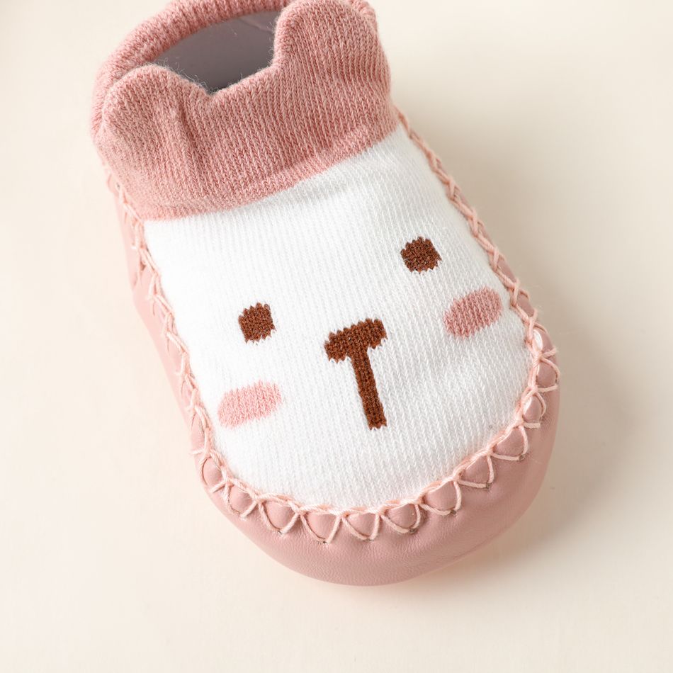 Baby / Toddler 3D Cartoon Animal Shoe Socks White big image 3