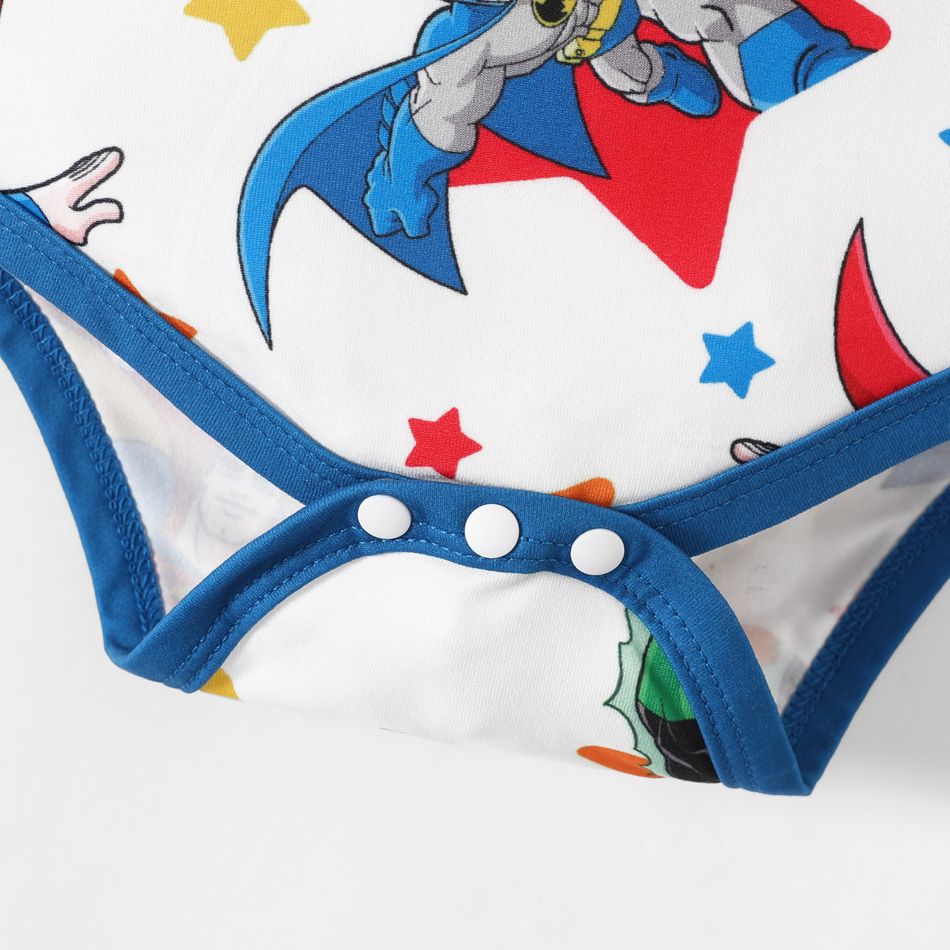 DC Super Friends Neonato Ragazzo Casual Manica lunga Tutine Bianco big image 6