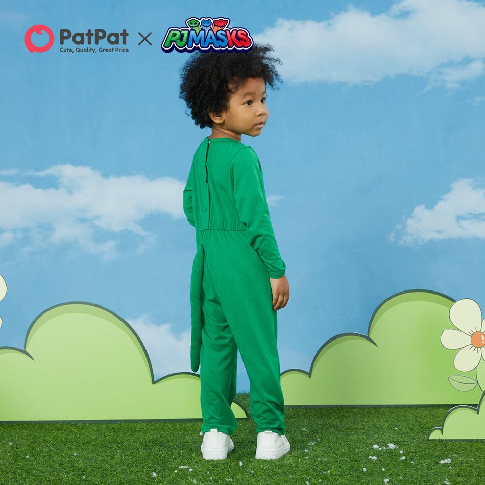 PJ Masks Kleinkinder Unisex Hypertaktil Kindlich Baby-Overalls grün big image 5