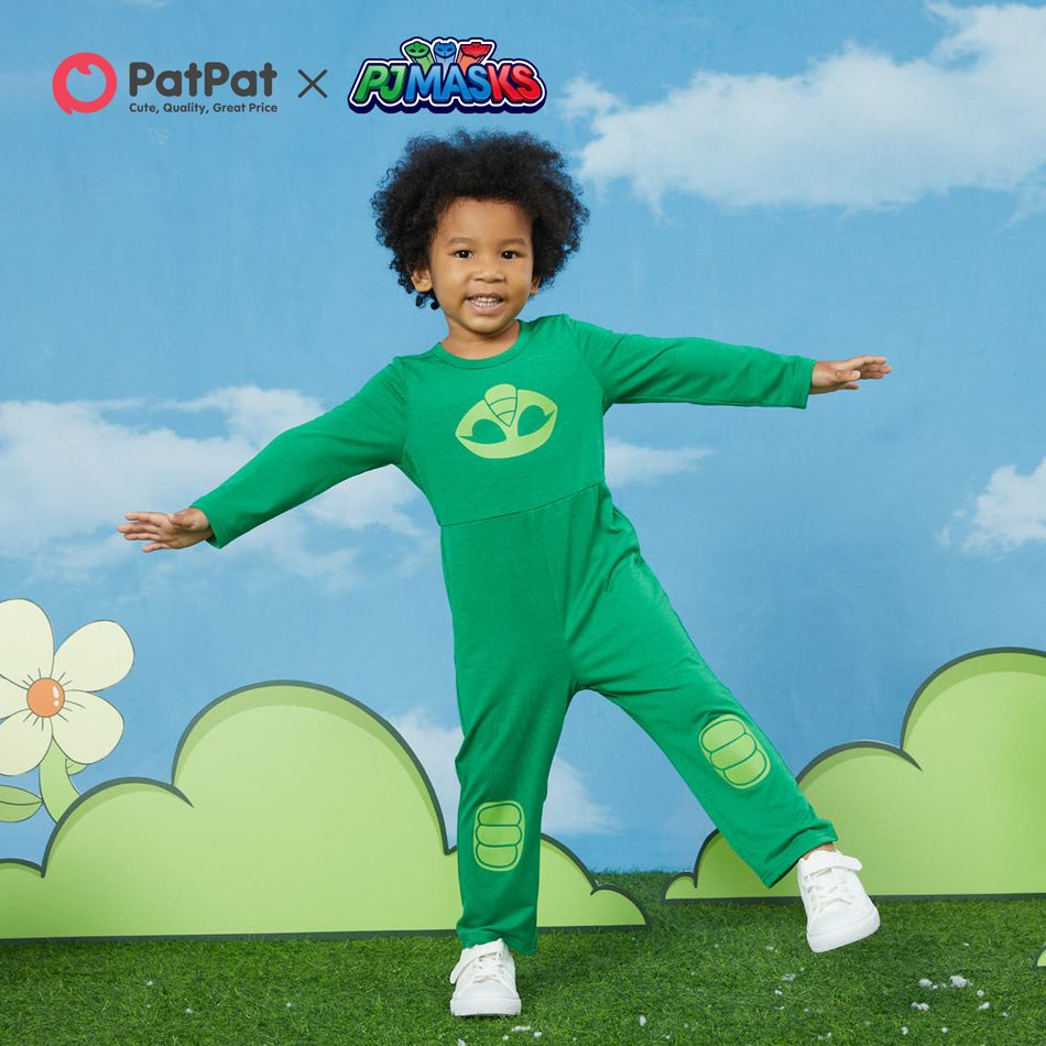 PJ Masks Enfant en bas âge Unisexe Hypersensible Enfantin Barboteuse Vert big image 2