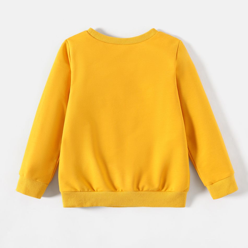 Looney Tunes Kid Boy/Girl Character Print Pullover Sweatshirt Yellow big image 2