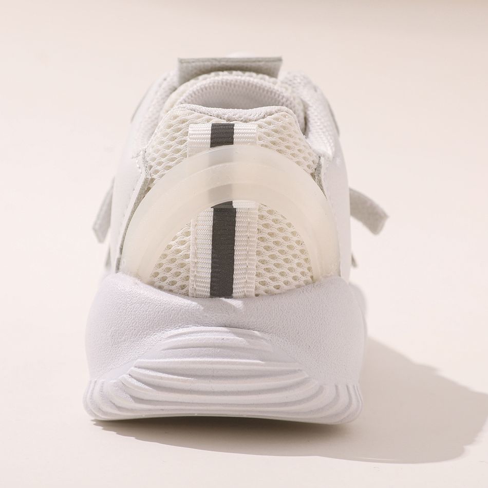 Toddler White Breathable Sneakers White