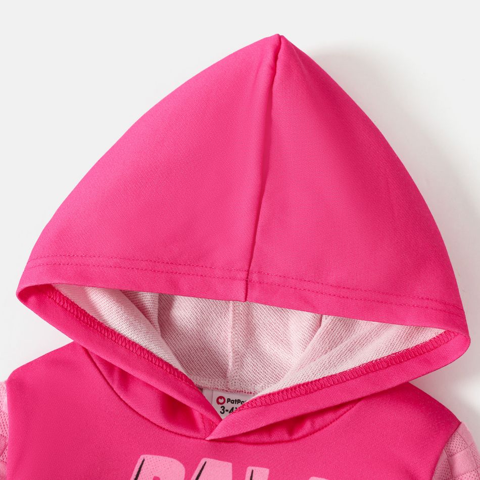 PAW Patrol Toddler Girl/Boy Colorblock Hoodie Sweatshirt Pink