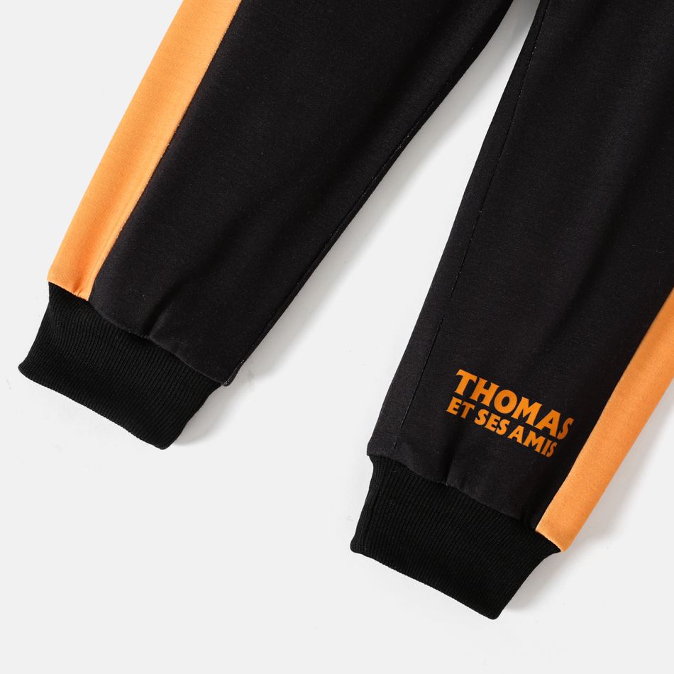 Thomas & Friends 2pcs Toddler Boy Allover Sweatshirt and Colorblock Pants Set gray