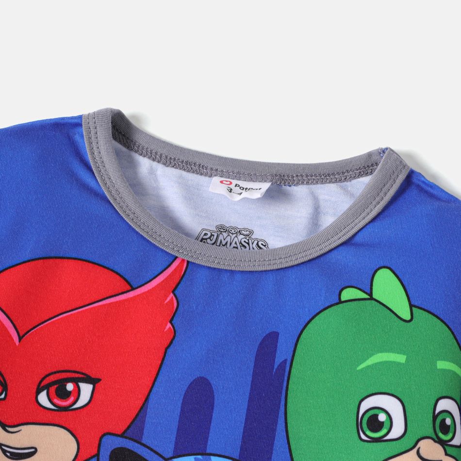 PJ Masks Enfant en bas âge Garçon Enfantin Manches longues T-Shirt Bleu big image 4