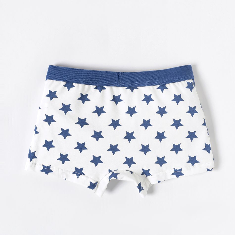 4-Pack Kid Boy Space Graphic Boxer Briefs Underwear Multi-color big image 3