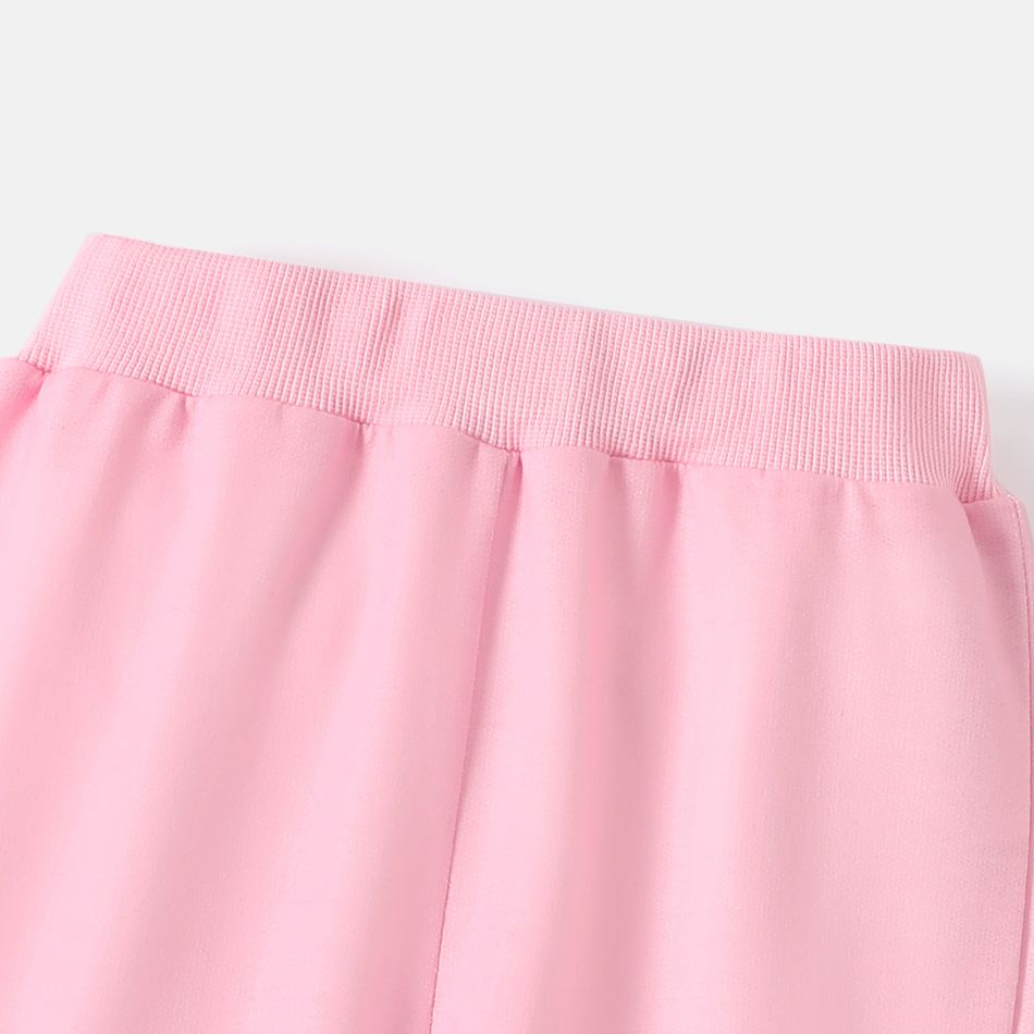 Barbie Toddler Girl Leopard/ Character Print Elasticized Flared Pants Pink big image 5