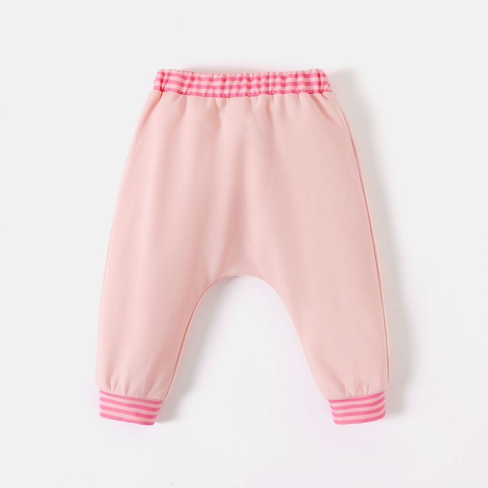 Care Bears Baby Boy/Girl Bear Print Harem Pants Light Pink big image 4